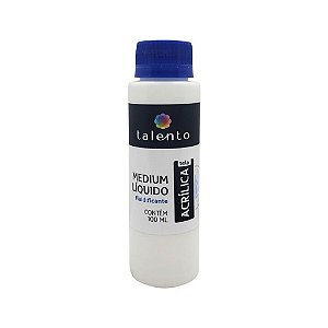 Médium Liquido Acrílica 100 ml - Talento