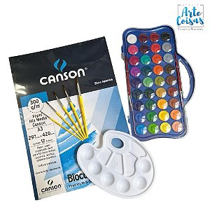 Kit Para Aquarela