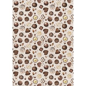 Estampa Adesiva – Coleção Chocolates – Bombons ESTA-004