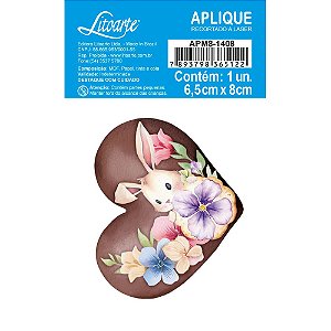 Aplique Litoarte APM8-1408 - Coleção Chocolates