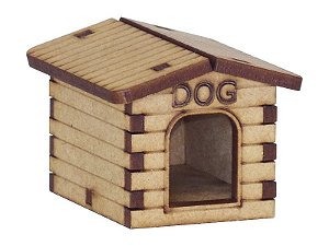 Miniatura Casinha de Cachorro M1046