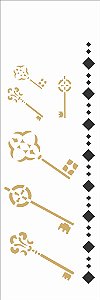 Stencil Para Pintura 10X30 – Chaves – OPA0711 - 50%