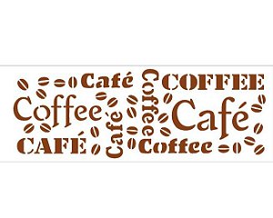Stencil 10×30 Simples – Estampa Café – OPA 742