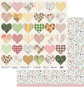 Papel My Memories Para Scrapbook - My Garden - MMCMG-04