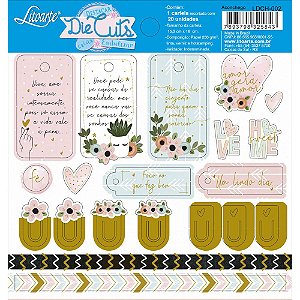 Apliques Recortados Em Papel - Bons Momentos - LDCH-002 - Die Cuts