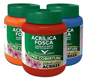Tinta Acrilica Fosca - Acrilex  250 ml