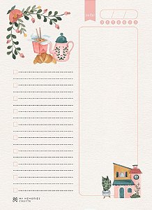 Bloco Organizador - My Memories Crafts - My Home - MMCMHO-08