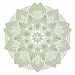 Stencil 30,5X30,5 – Mandala Renda II - OPA 2597 - 50%