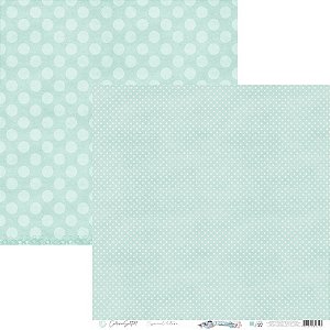 Papel Scrapbook Carina Sartor - Coleção Básico Blue Relax - BASE-27