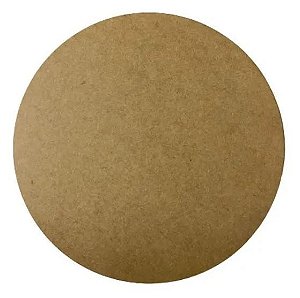 Souplast Redondo MDF Cru 35 cm Diâmetro 3mm Supla