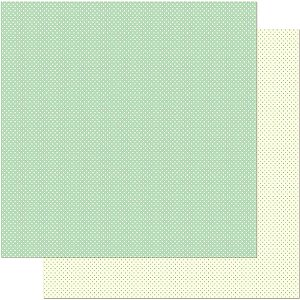 Papel Para Scrapbook 30,5 Cm X 30,5 Cm - SD-161 - Poá Verde