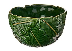 Bowl de cerâmica Banana Leaf M