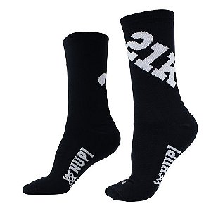 Meia Hupi 21k Ultra Preto - 36 ao 42