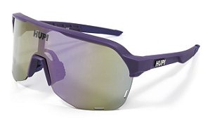 Óculos de Sol Hupi Huez Roxo - Lente Roxa Espelhada.