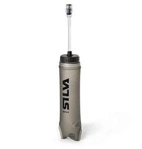Soft Flask Straw Silva 500ml - Com Canudo