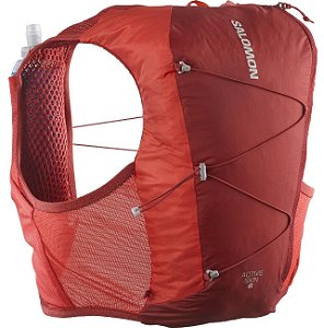 Mochila de Hidratação Salomon Active Skin 8 - Vermelha