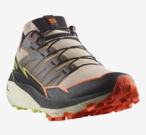 Tênis Salomon Thundercross Masculino - Creme/preto/laranja