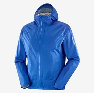 Jaqueta impermeável Salomon Bonatti Masculina - Azul PROMOÇÃO!