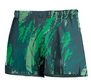 Race Short Graphic Salomon - Feminino Verde PROMOÇÃO!!