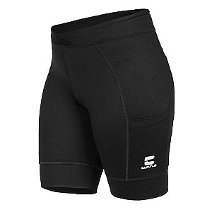 Bermuda Compressão Curtlo Organic Compress - Feminina com bolsos laterais