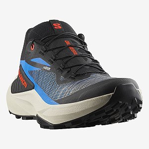 Tênis Salomon Gênesis Masculino Preto/azul - LANÇAMENTO
