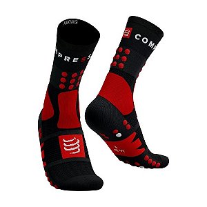 Meia de Compressão para Trekking Compressport Hiking Socks