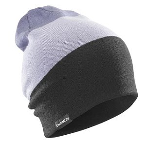 Gorro Salomon Flatspin -Preto/Lilás/Cinza