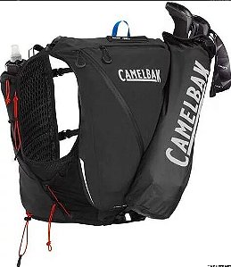 Mochila de Hidratação CAmelbak Apex Pro Vest CamelBak 12L - Com 2 garrafas e porta bastões
