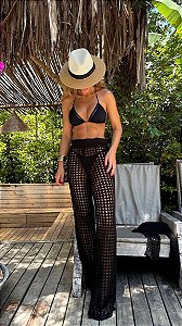 Calça Croche Preta