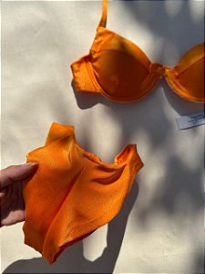 Biquíni Meia Taça Mango Calcinha Asa Delta