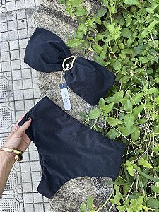 Caraíva Preto Hot Pants