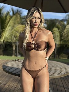 Bali Marrom Tira Fixa