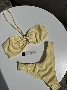 Bali Amarelo Manteiga Calcinha Asa Delta