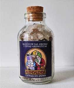 Banho de Sal Grosso com Eucalipto - Limpeza e boa saúde - Magia dos Gnomos