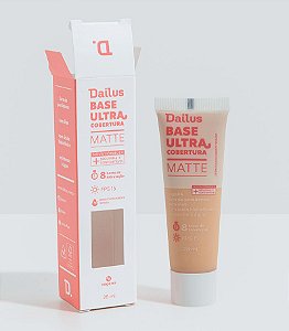 Base Matte Ultra Cobertura Vegano Dailus - D04 Claro