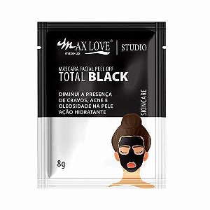 Máscara Facial Peel Off Total Black Max Love