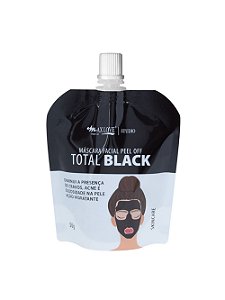 Máscara Facial Peel Off Total Black Max Love 50g