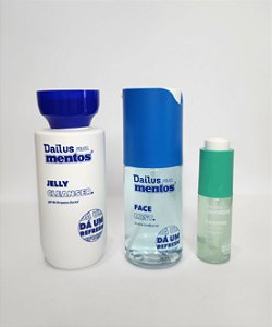Kit Skin care Cleanser, Bruma e Booster Detox - Dailus Feat. Mentos