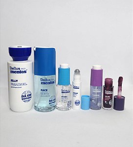 Kit Skin Care Booster Pro-Aging + Lip Oil Grape - Dailus Feat. Mentos