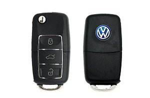 Carcaça Chave Canivete Volkswagen G5 Prova D'água