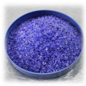 SÍLICA GRANULADA AZUL 1 A 3 MM, Embalagem: GARRAFA DE 1 KG