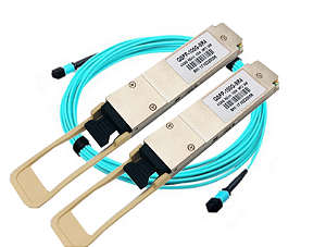 KIT QSFP28 100G SR MULTIMODO 850NM COM CABO MPO 5M
