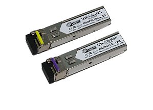 PAR DE SFP 1.25G BIDI MONOMODO TX/RX 1490/1550NM 120KM LC DDM