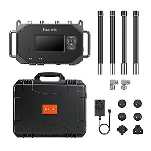 Base WiTalk Saramonic | Console Mestre de Intercomunicação de Roaming Escalável para WiTalk9 e WiTalk9X (V-Mount)