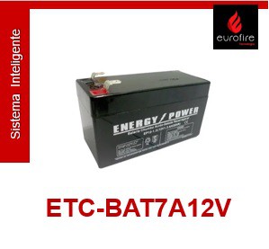 Bateria 7 A/h - Eurofire Tecnologia