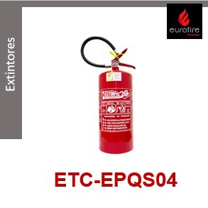 Extintor Pó Químico 4 kg - Eurofireshop Incêndio