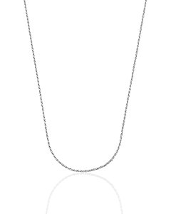 Colar Cordão Baiano 1,5mm x 45cm - Prata 925