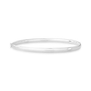 Bracelete Fio Meia Cana 4mm - Prata 925