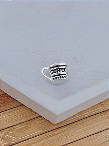 Berloque Xícara de Café Separador - Prata 925