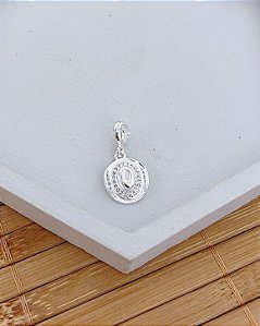 Berloque Chapéu Country Cravejado - Prata 925